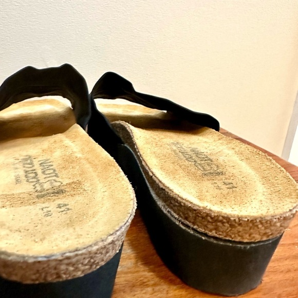 Naot Black Alana Slide Sandal in Koru Collection Tampa size 41 - Picture 3 of 8